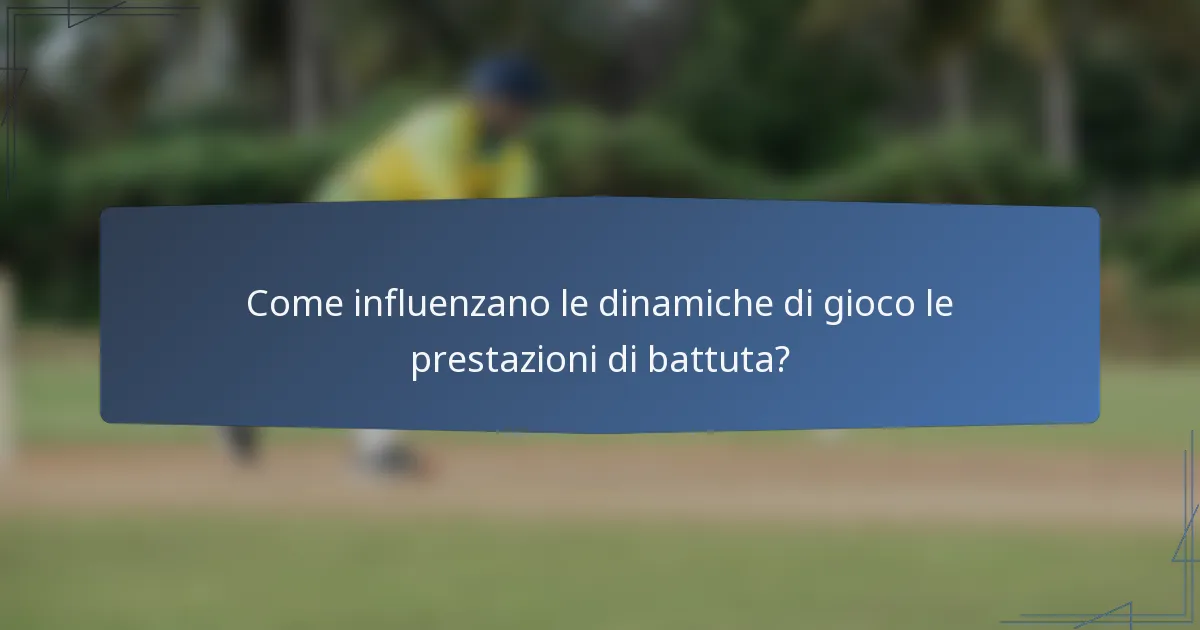 Come influenzano le dinamiche di gioco le prestazioni di battuta?